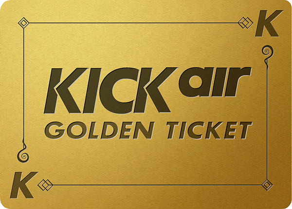 <strong>Golden Ticket Access</strong> Print Design.