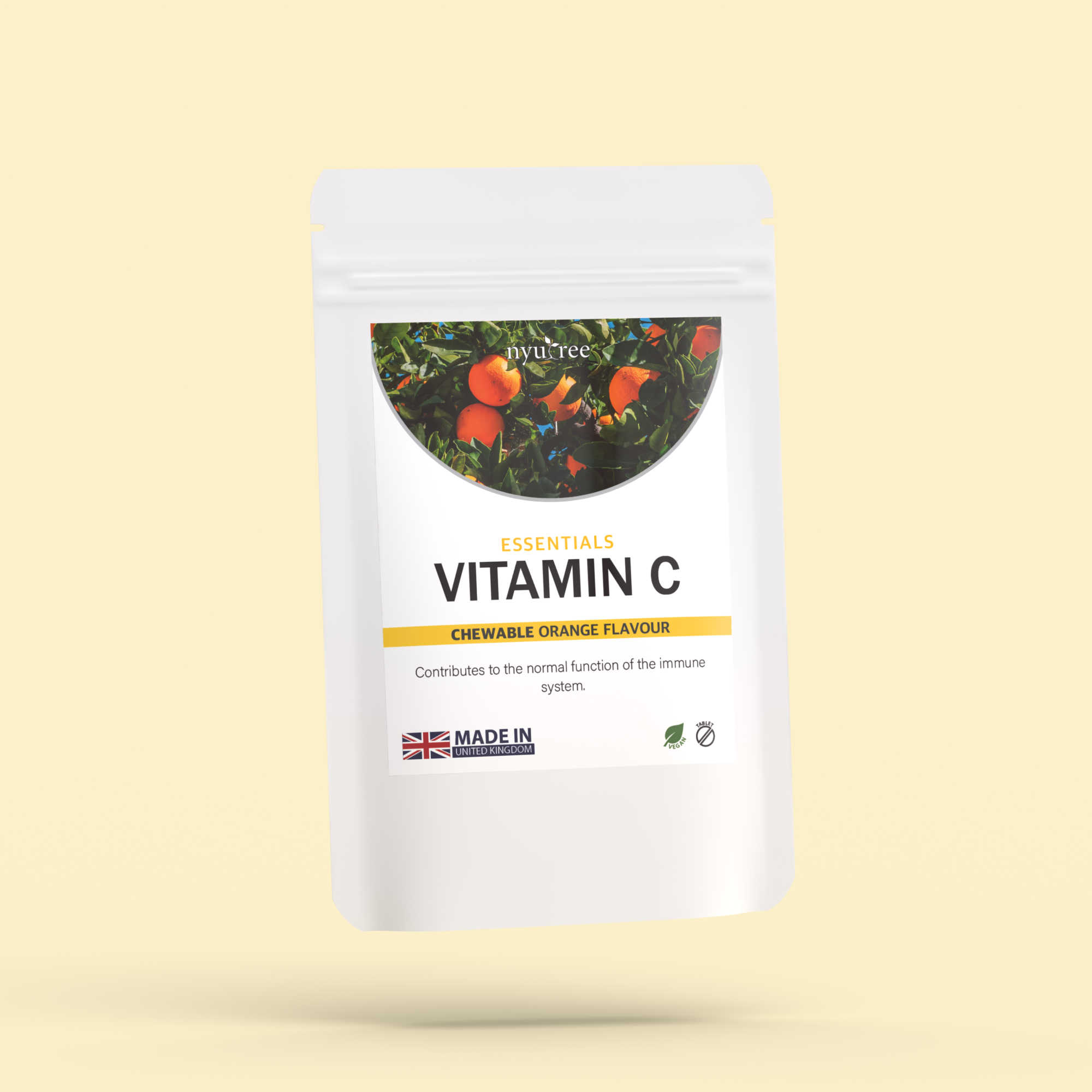 <strong>Nyutree Berberine Supplement</strong> Packaging Print Design.