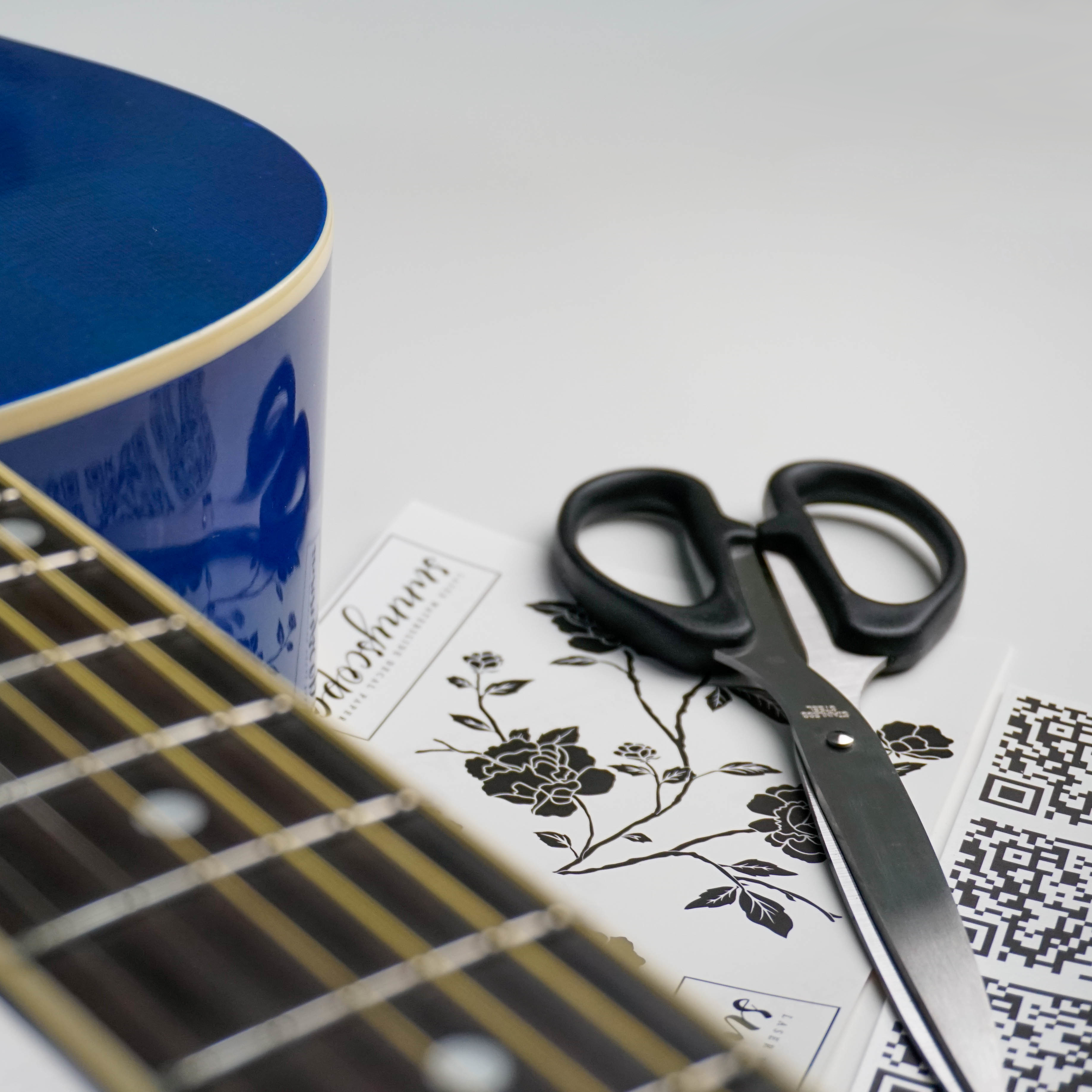 <strong>Guitar Decal SNS Post</strong> Design, Photoshoot and Editing.